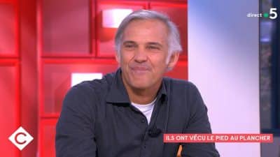 Paul Belmondo sur le plateau de C à vous