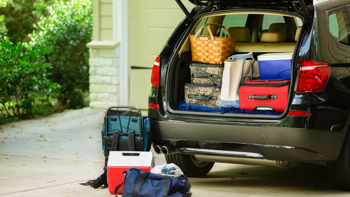 Voiture départ en vacances