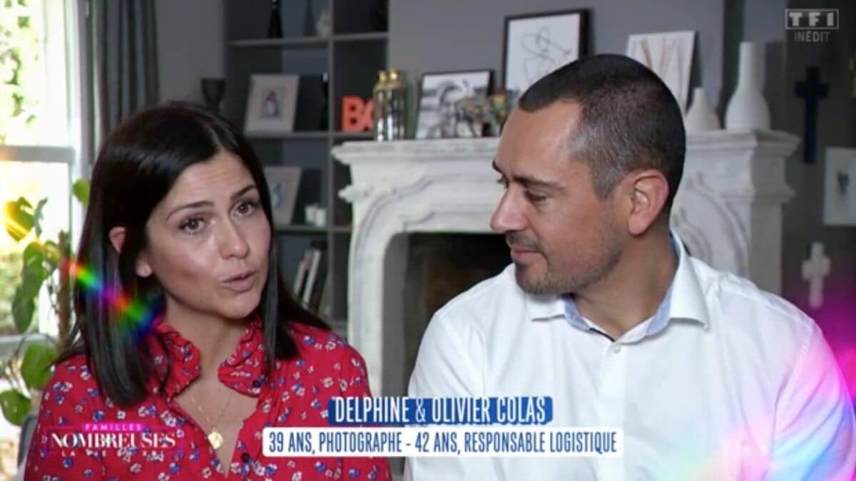 Delphine Colas et son mari Olivier