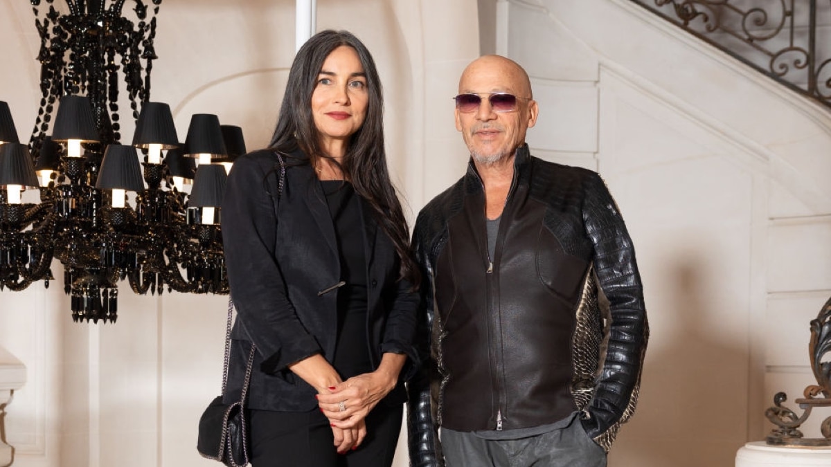 Florent Pagny et sa femme Azucena