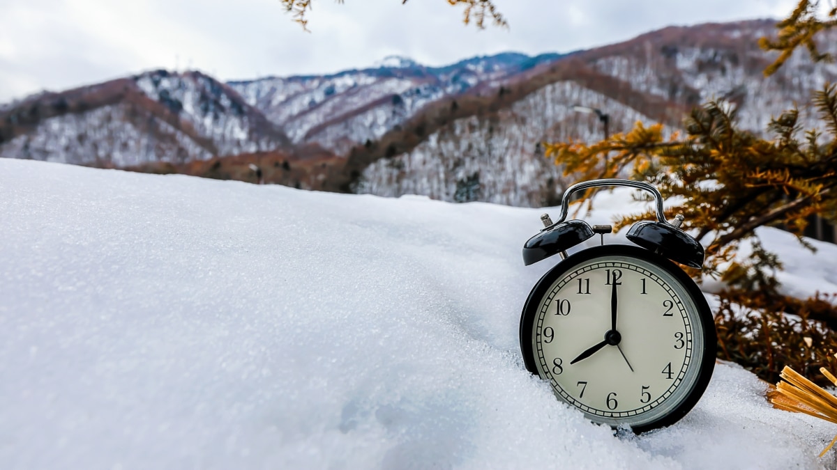 Passer à l'heure d'hiver