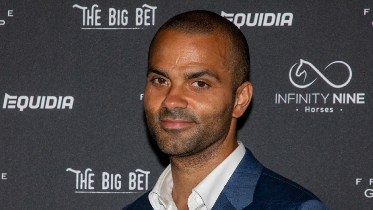 Tony Parker souriant