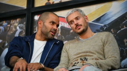 photo de Tony Parker et Matt Pokora