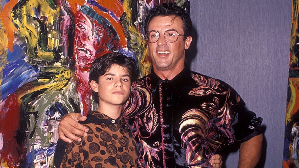 Sylvester Stallone et son fils Sage