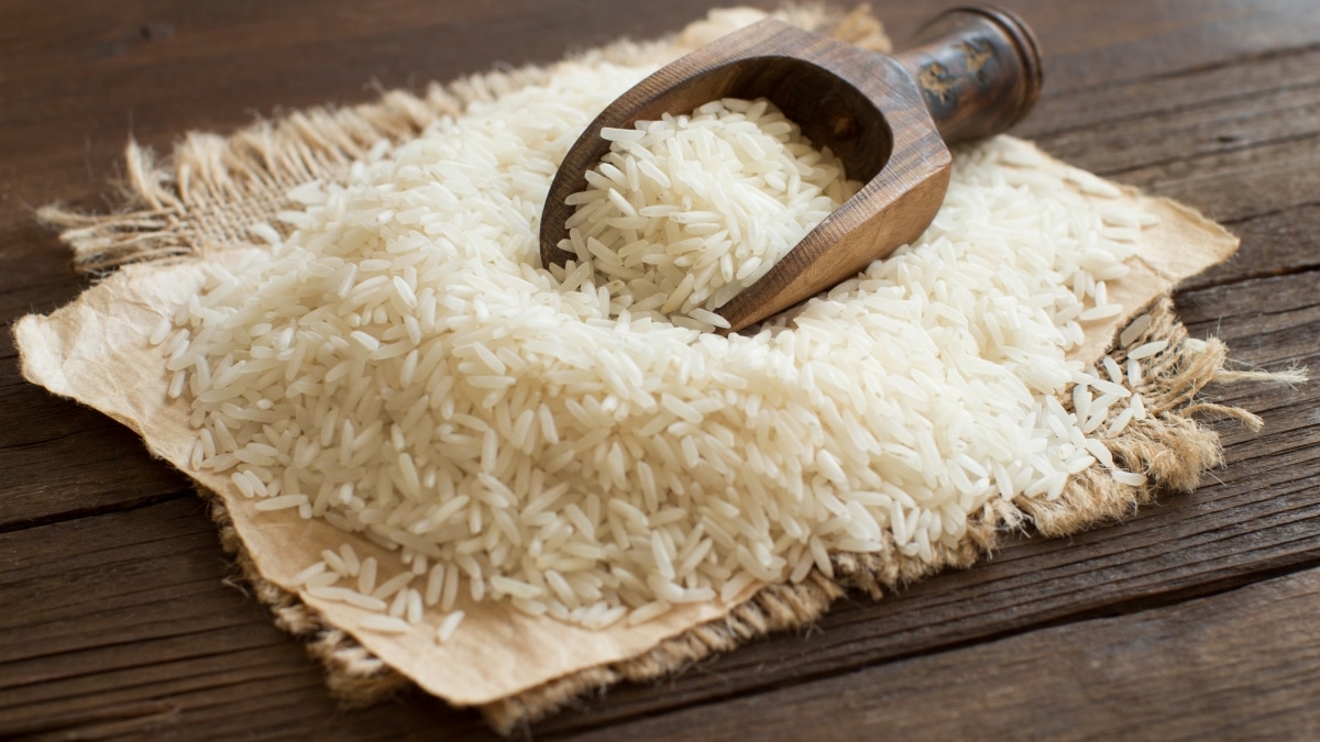 Exemple de riz basmati