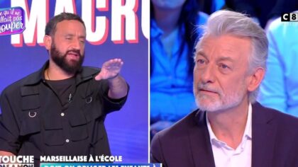 Cyril Hanouna et Gilles Verdez dans Touche pas à mon poste