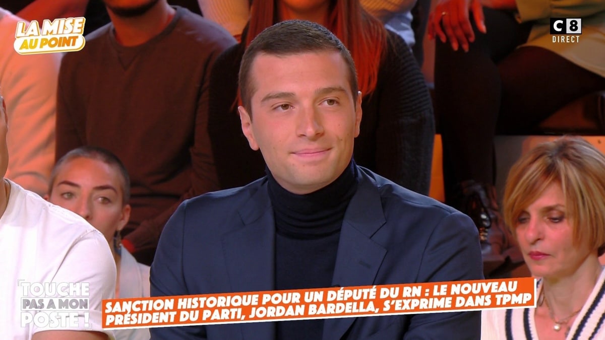 Jordan Bardella sur C8