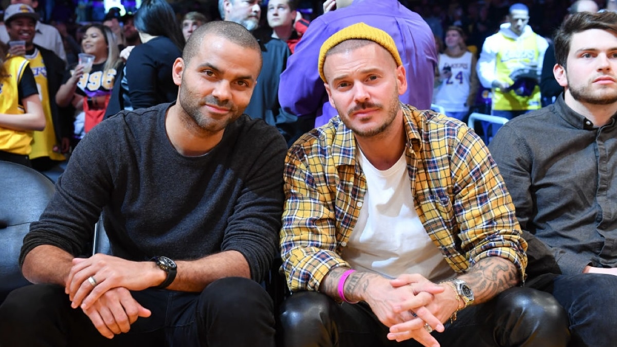 Tony Parker et Matt Pokora