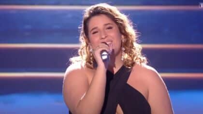 Clara Chouikhi lors du cinquième prime de la Star Academy 11