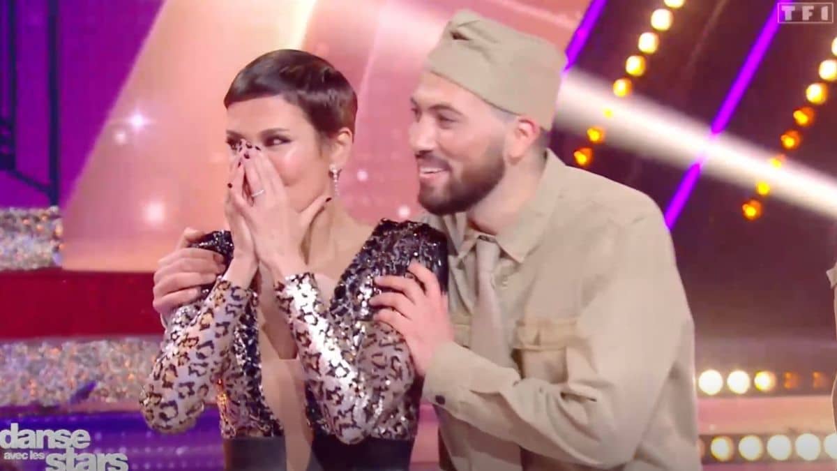 Cristina Cordula et son fils Enzo dans DALS