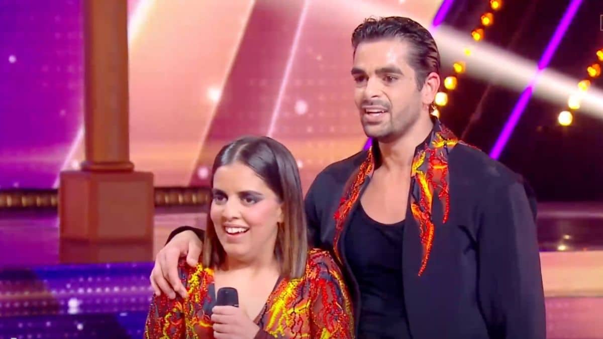 Inès Reg et Christophe Licata en demi-finales