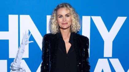 Laeticia Hallyday en décembre 2023