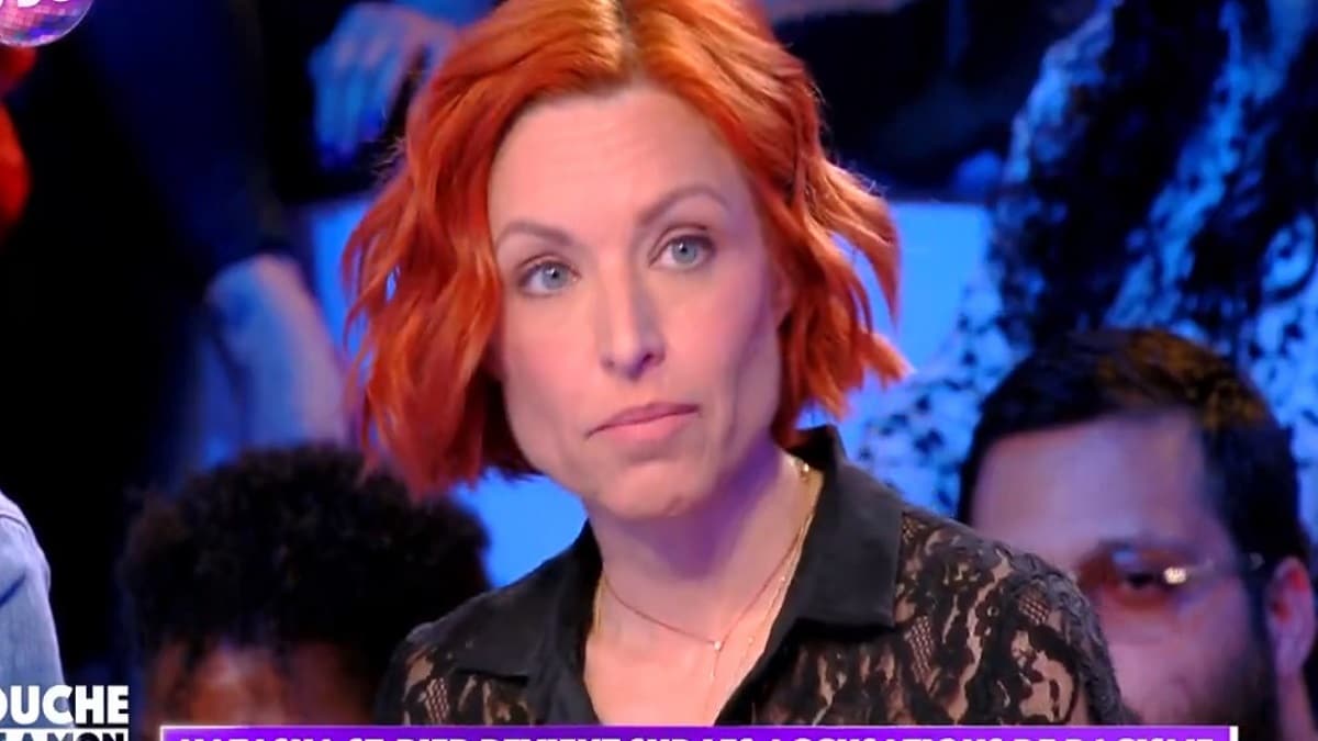 Natasha St-Pier sur le plateau de TPMP le 29/04/24