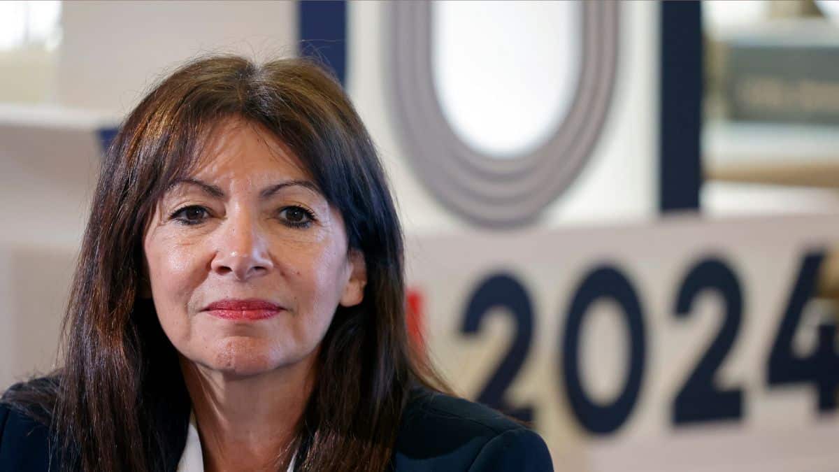 Anne Hidalgo en avril 2024