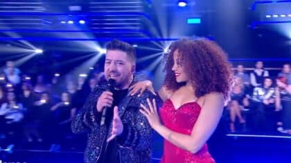 Chris Marques pendant la finale de DALS, le 26 avril 2024