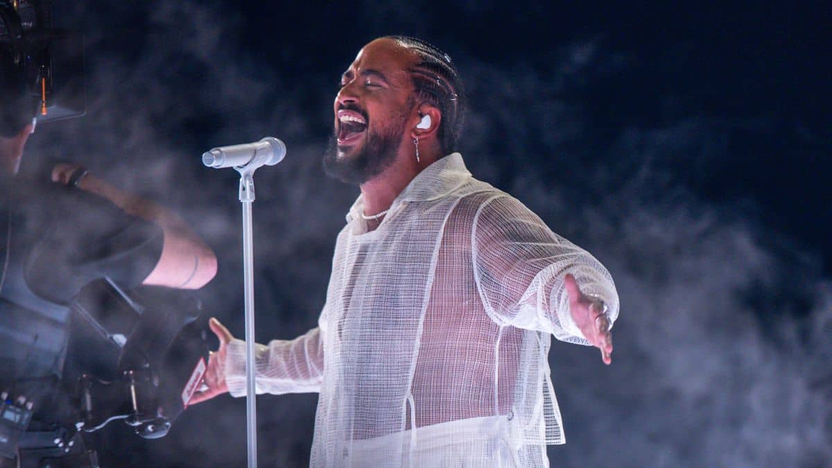 Slimane en demi-finale de l'Eurovision 2024