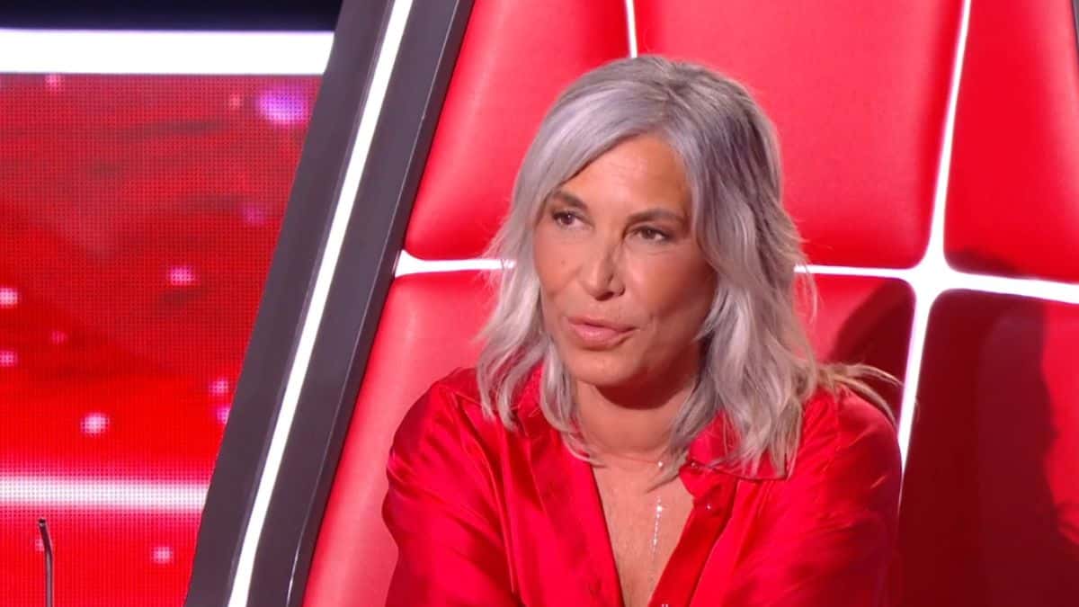 Zazie pendant la finale de The Voice 13