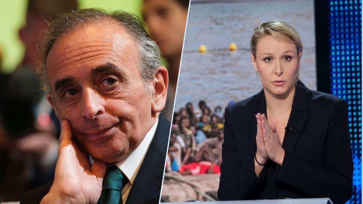 Éric Zemmour et Marion Maréchal