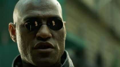 Laurence Fishburne dans Matrix