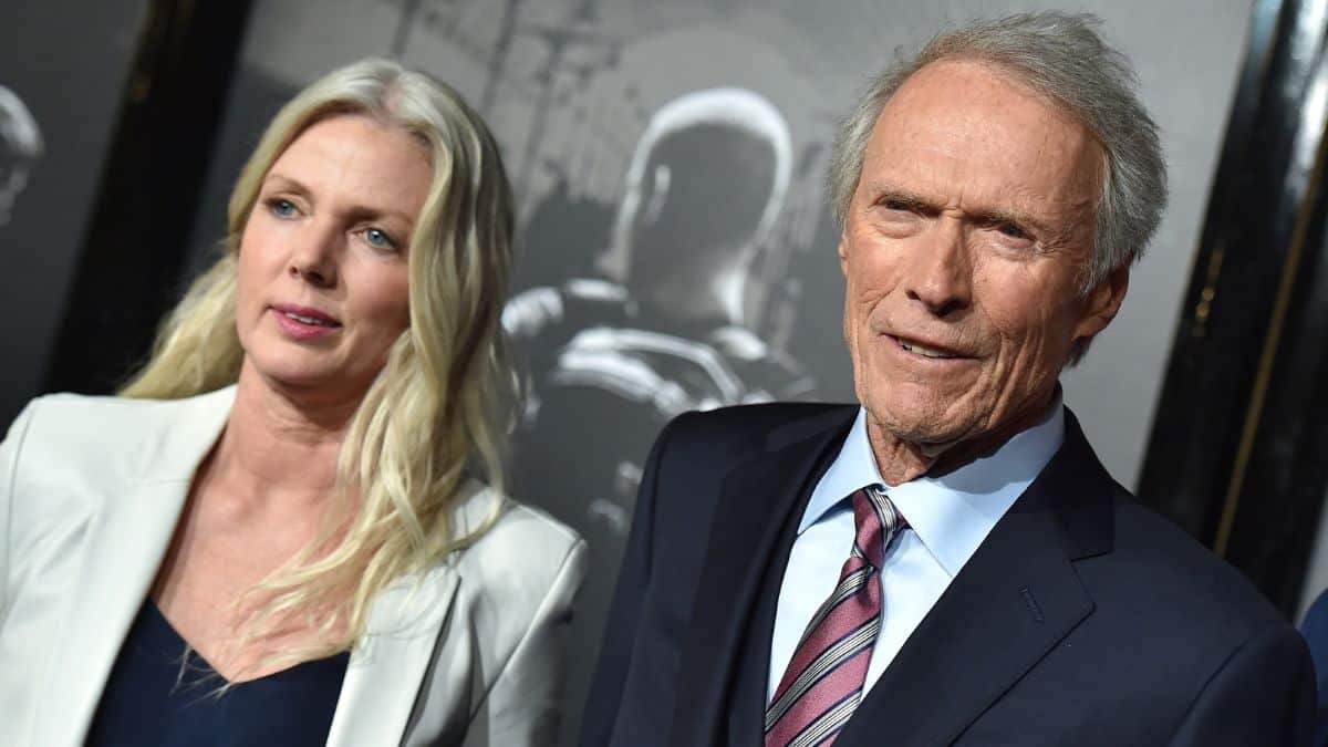 Christina Sandera et Clint Eastwood en 2018