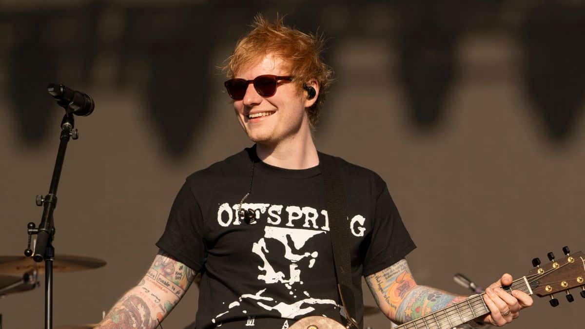 Ed Sheeran en mai 2024