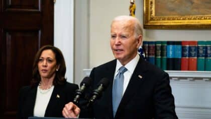 Kamala Harris et Joe Biden le 14 juillet 2024