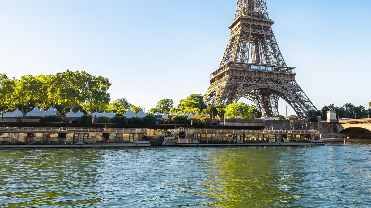 La Seine avec vue sur la tour Eiffel