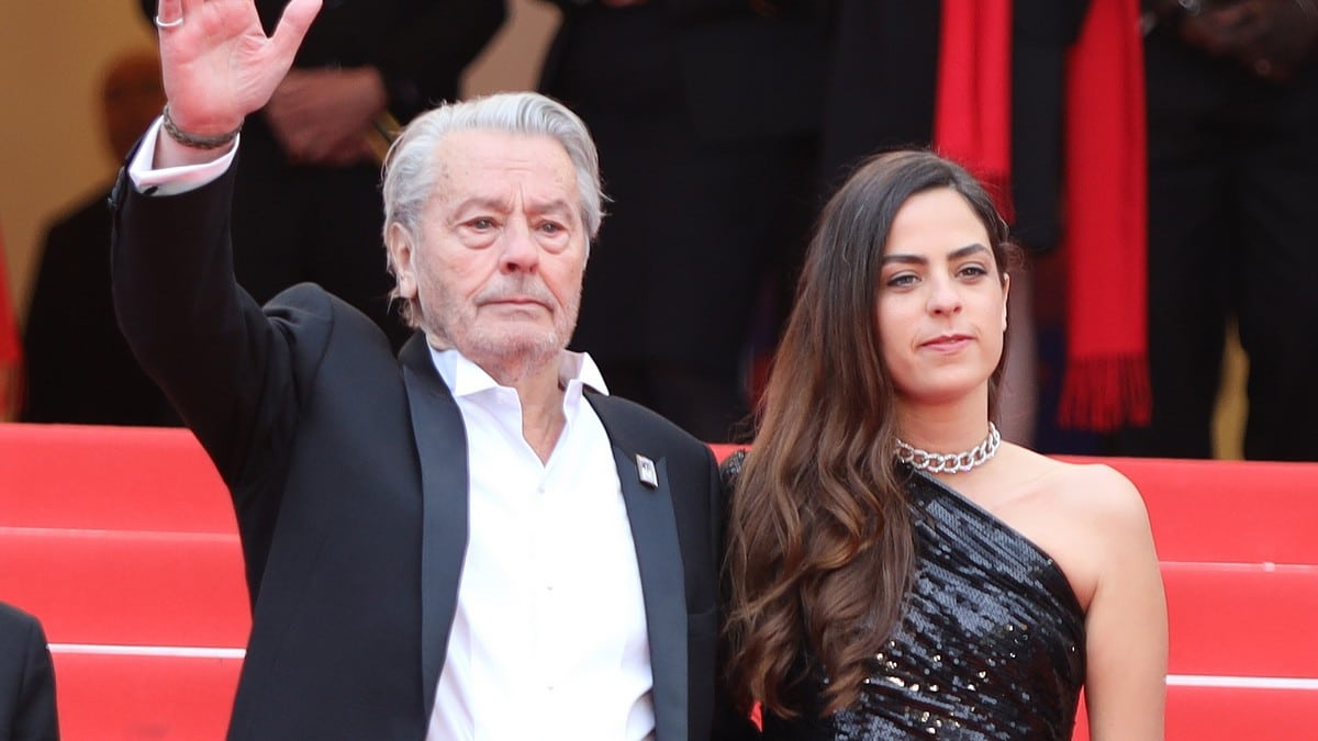 Alain et Anouchka Delon à Cannes