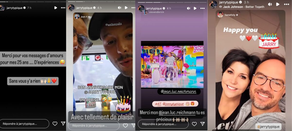 Les stories de Jarry le 5 août 2024