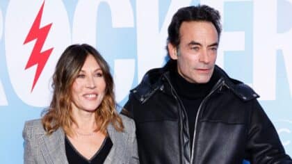 Mathilde Seigner et Anthony Delon en décembre 2022