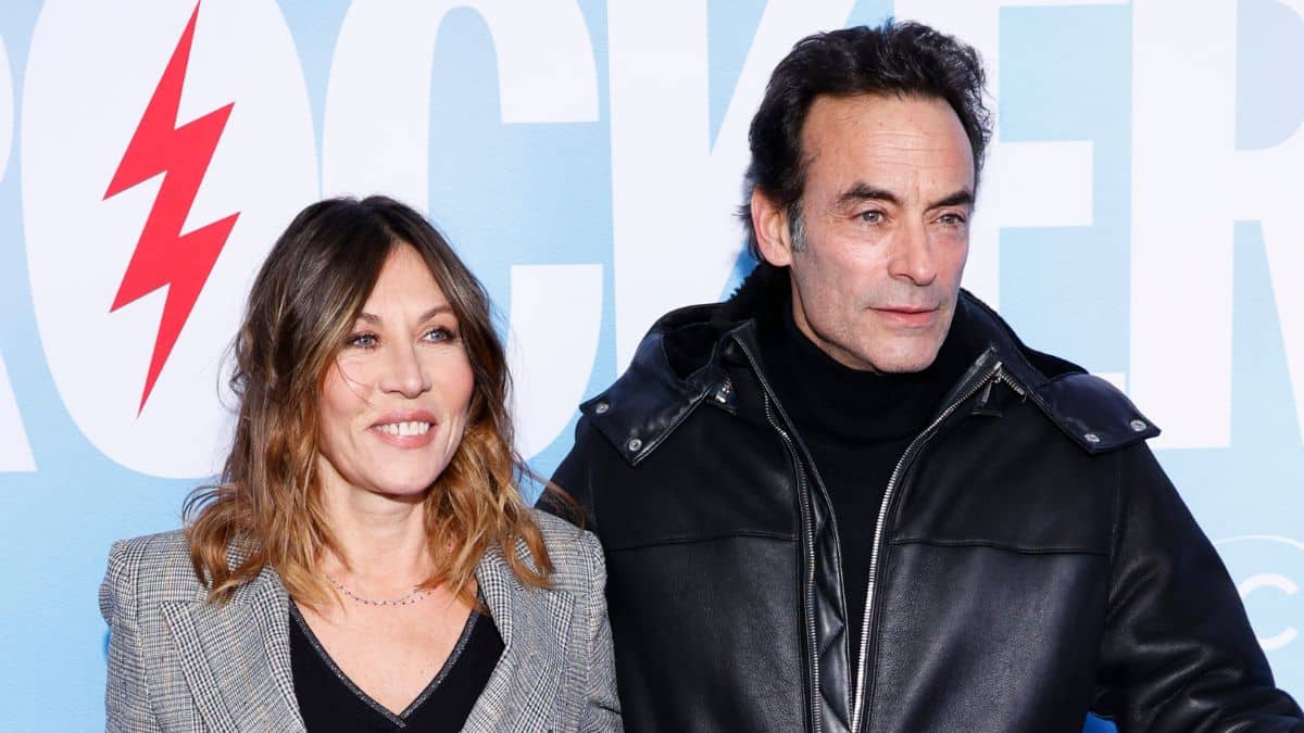 Mathilde Seigner et Anthony Delon en décembre 2022