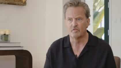 Matthew Perry en octobre 2022