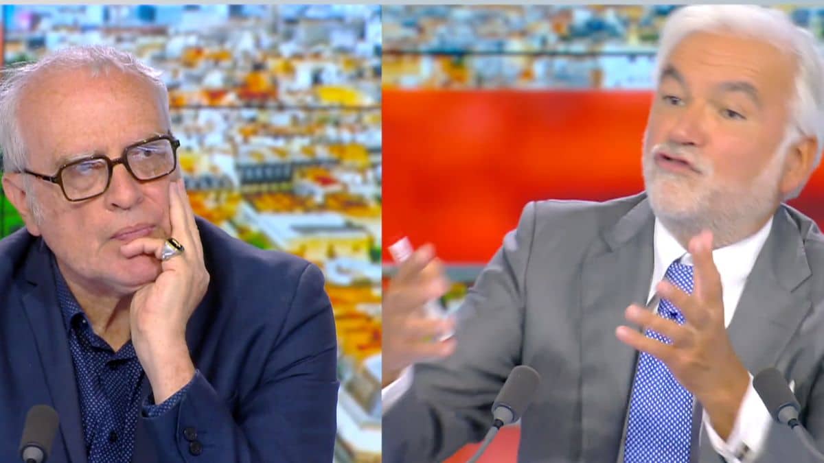 Richard Millet et Pascal Praud le 30 août 2024