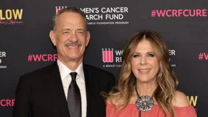 Tom Hanks et Rita Wilson en avril 2024