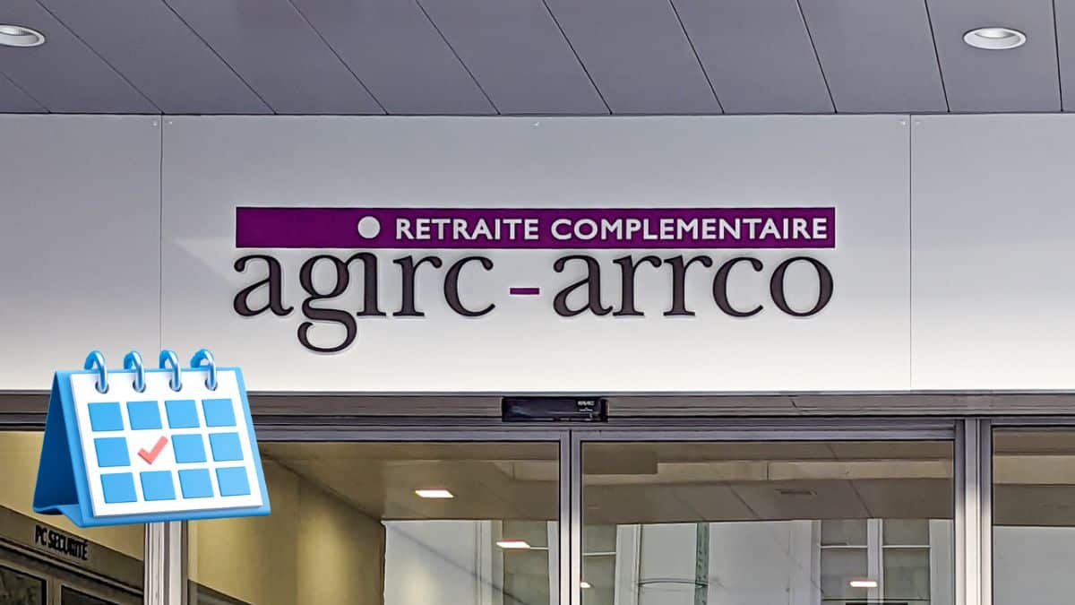 Le calendrier de l'Agirc-Arrco