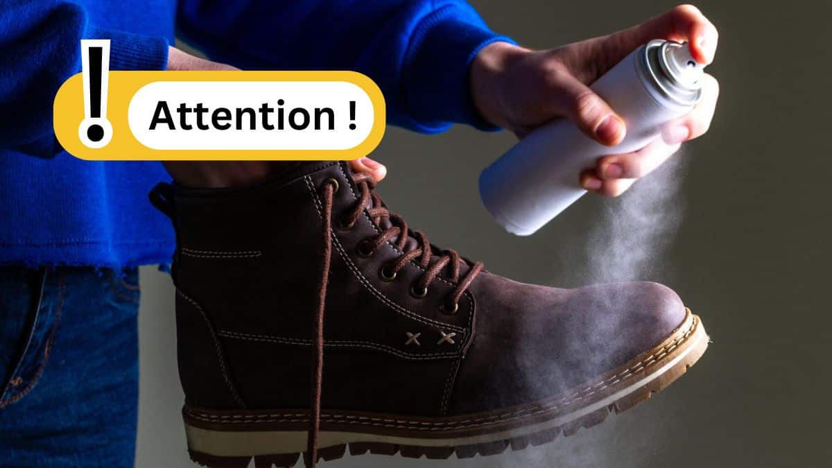 Un spray pour imperméabiliser les chaussures