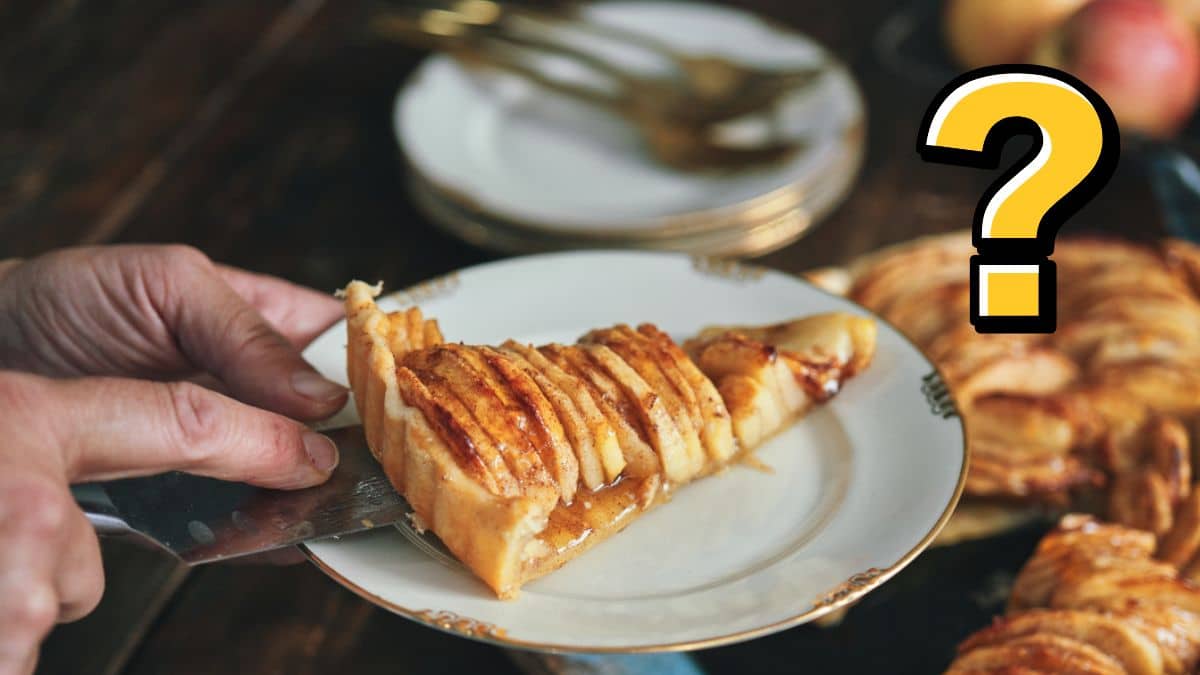 Une bonne tarte aux pommes