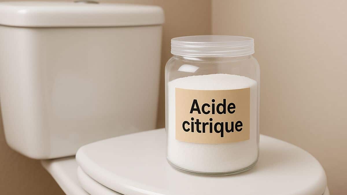 L'acide citrique peut rendre vos WC étincelants