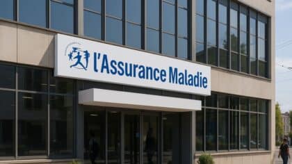 Un bâtiment de l'Assurance maladie