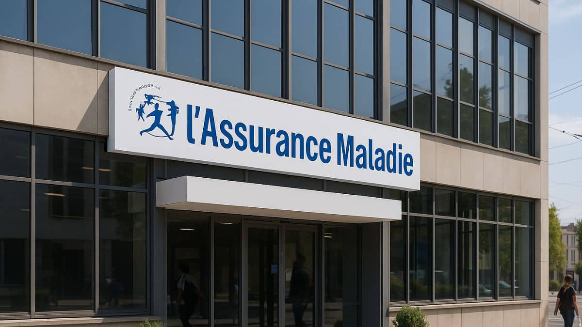 Un bâtiment de l'Assurance maladie