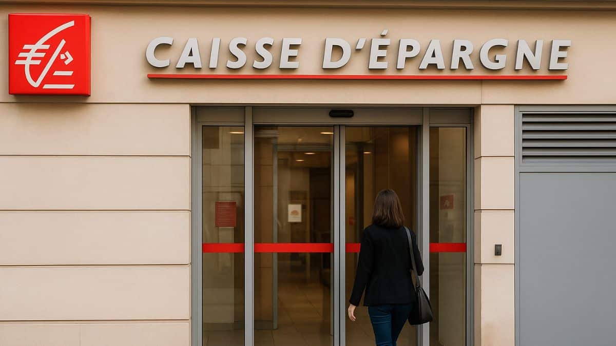 Une agence Caisse d'épargne