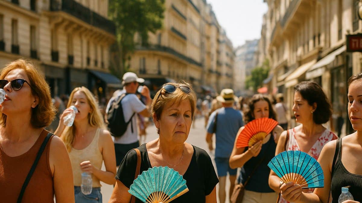 La canicule s'étend en France