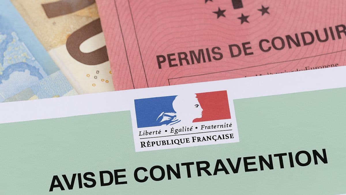 Un PV pour excès de vitesse