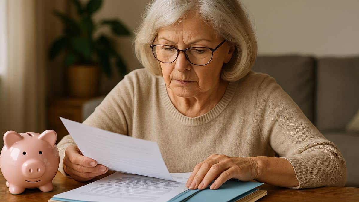 Une dame fait le point sur sa petite retraite