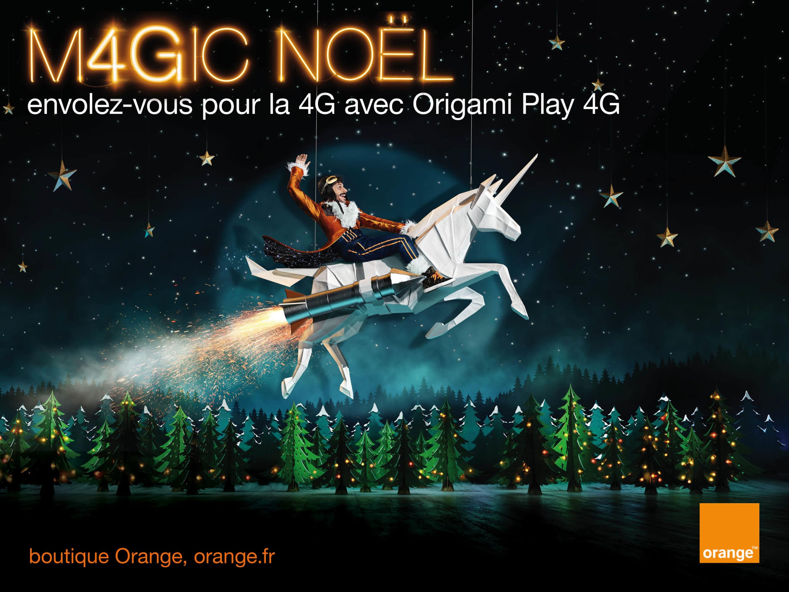 #M4GIC débarque pour nous faire vivre un incroyable Noël avec Orange