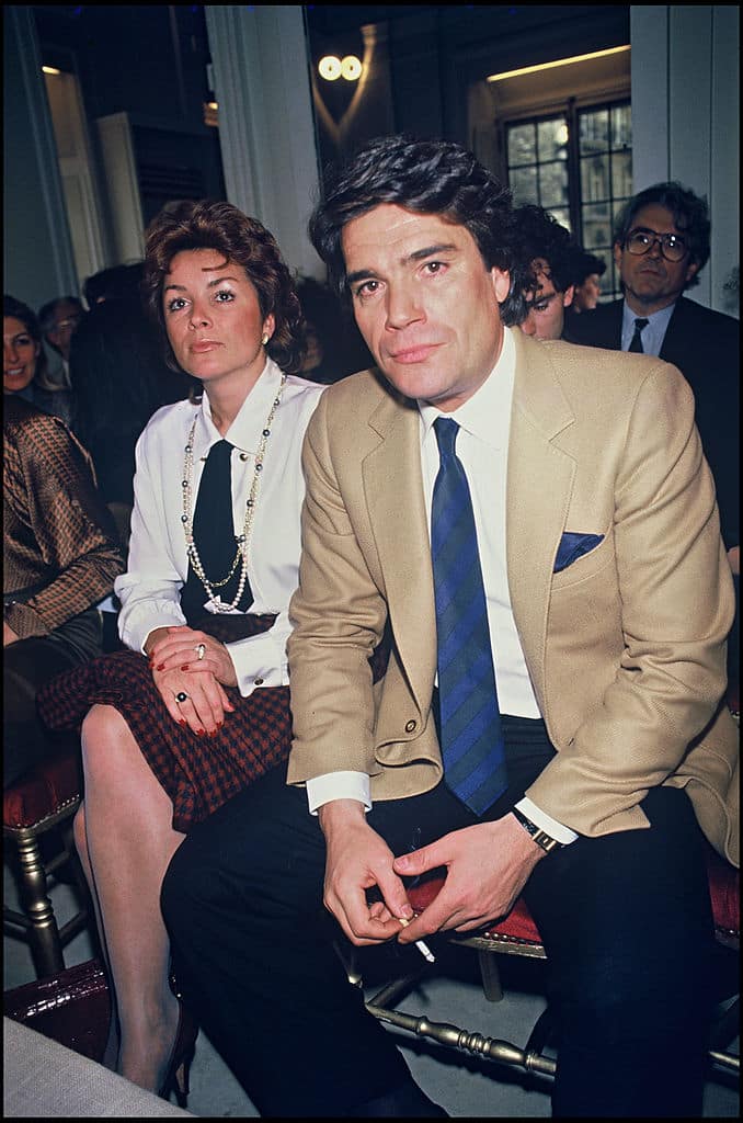 Bernard Tapie et son épouse 