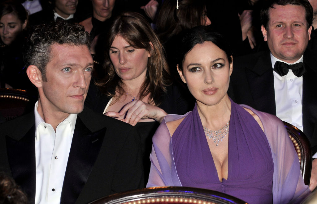 Vincent Cassel et Monica Bellucci lors de la cérémonie des Césars en 2009