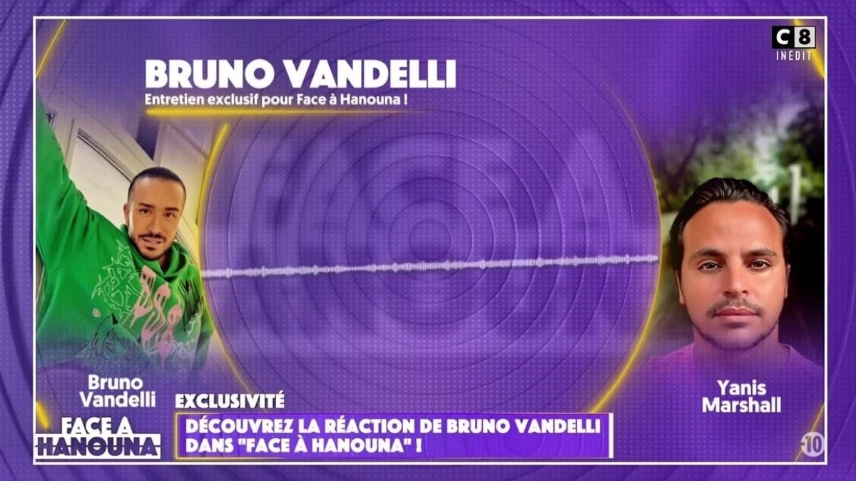 Bruno Vandelli dans Face à Hanouna