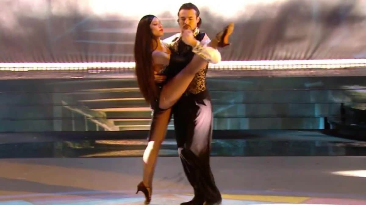 Natasha St-Pier et Anthony Colette ont présenté un tango mémorable