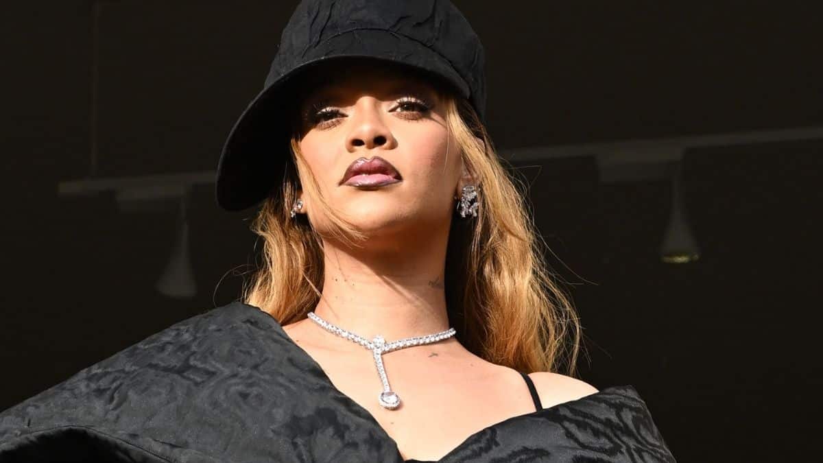 Rihanna en janvier 2024 au défilé Dior